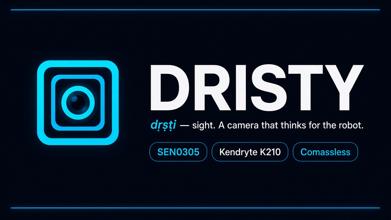 Dristy — the K210 vision camera