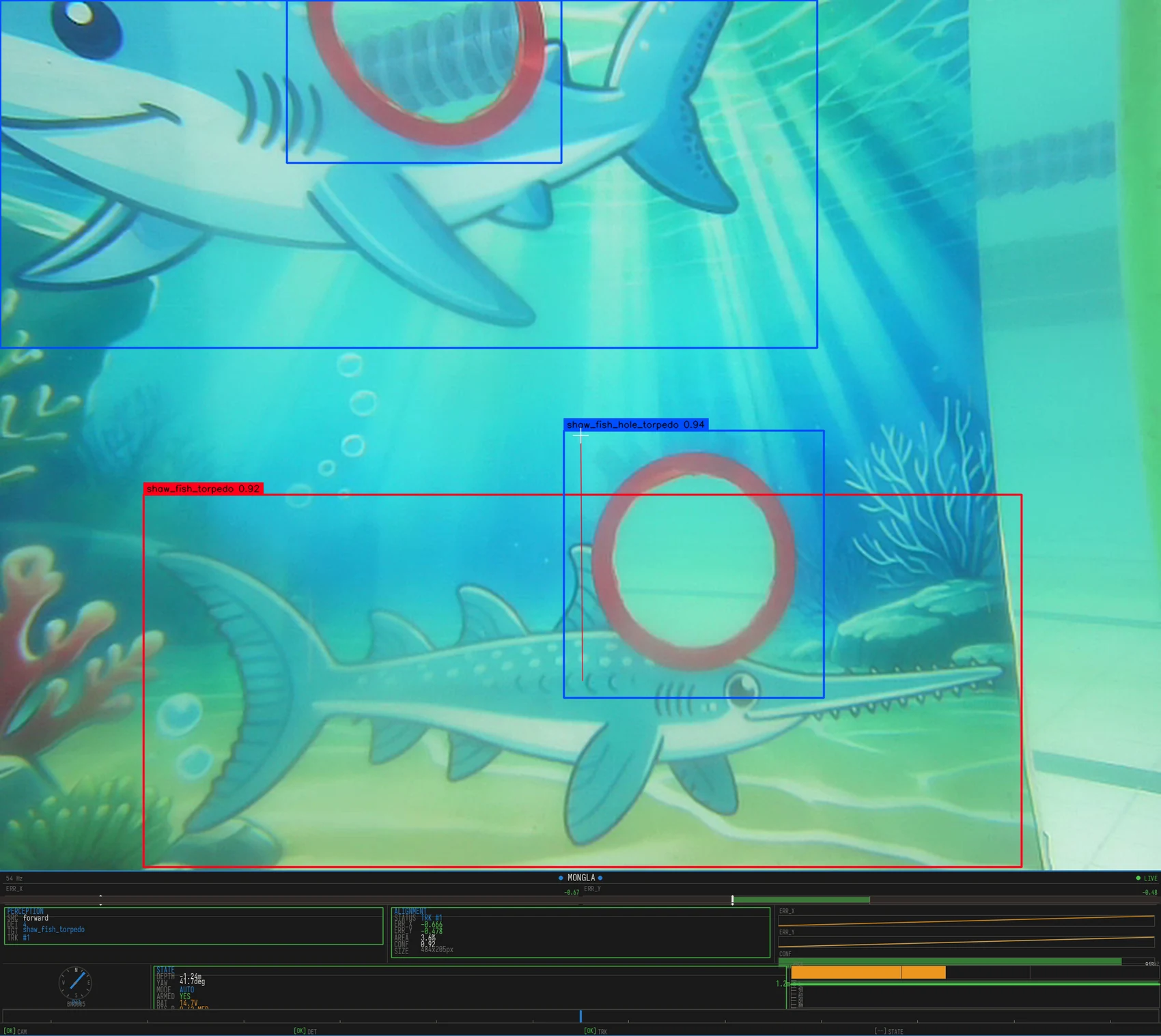 The torpedo board in the hazier Mirpur water, the detector still separating board from opening